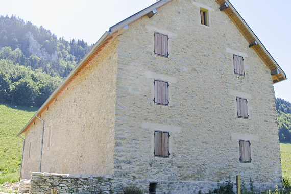 pignon de grange du vercors, projet d'architecte