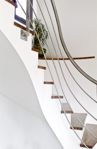 réalisation d'architecture d'escalier intérieur