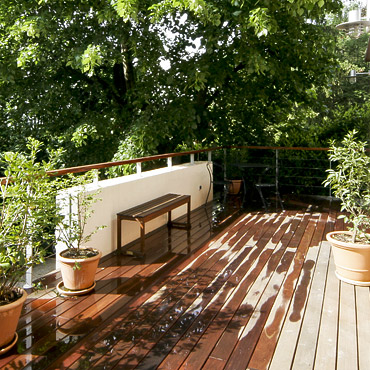 aménagement terrasse extérieure